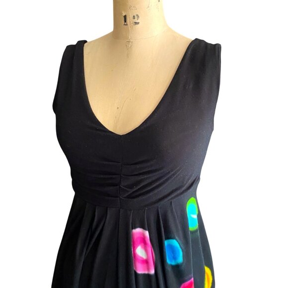 Designs by Naomi vintage Y2K asymmetrical design dress polka dots - Picture 4 of 15